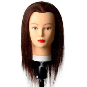 Top quality hairdressing mannequin heads 100% human hair